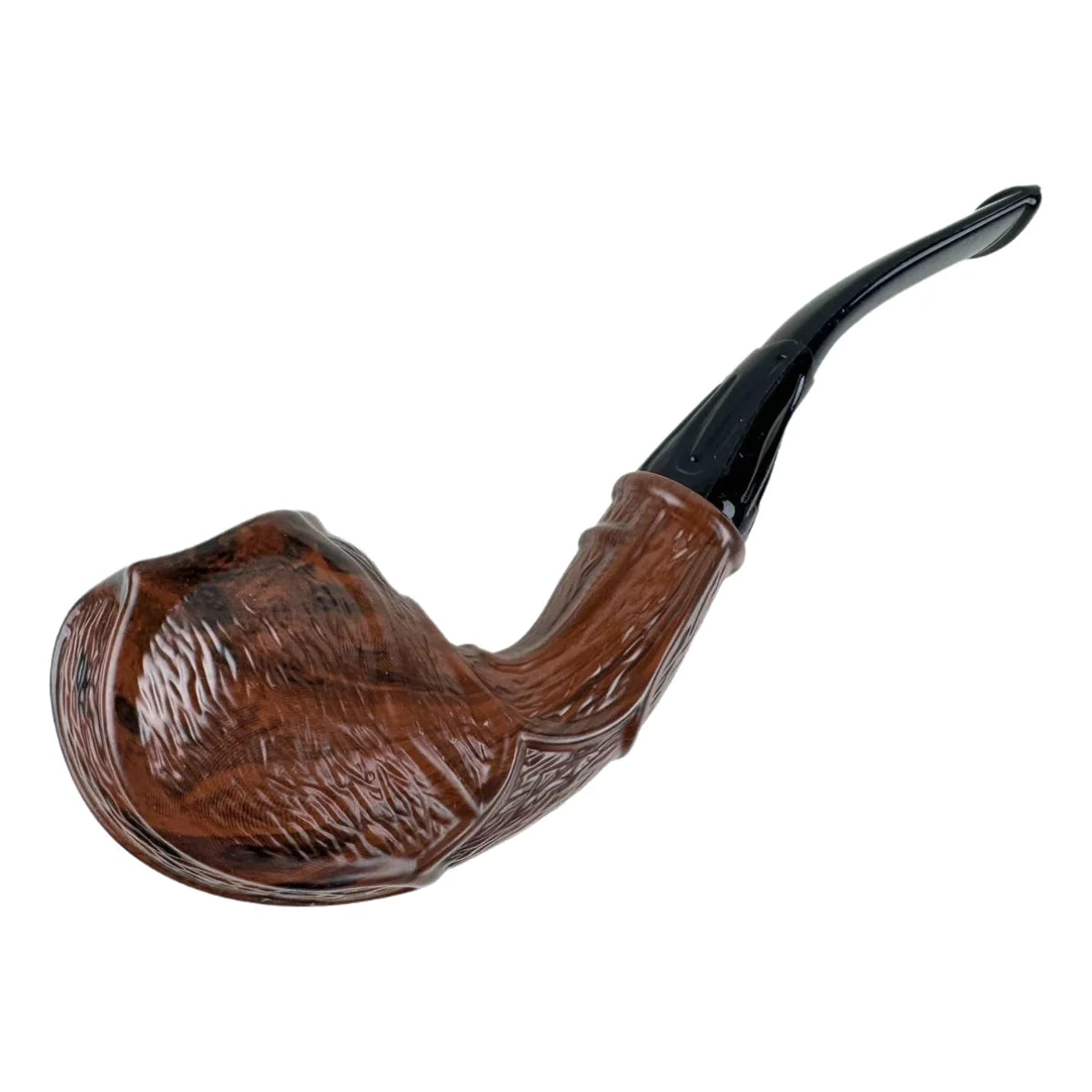 Wood Engraved Luxury Pipe